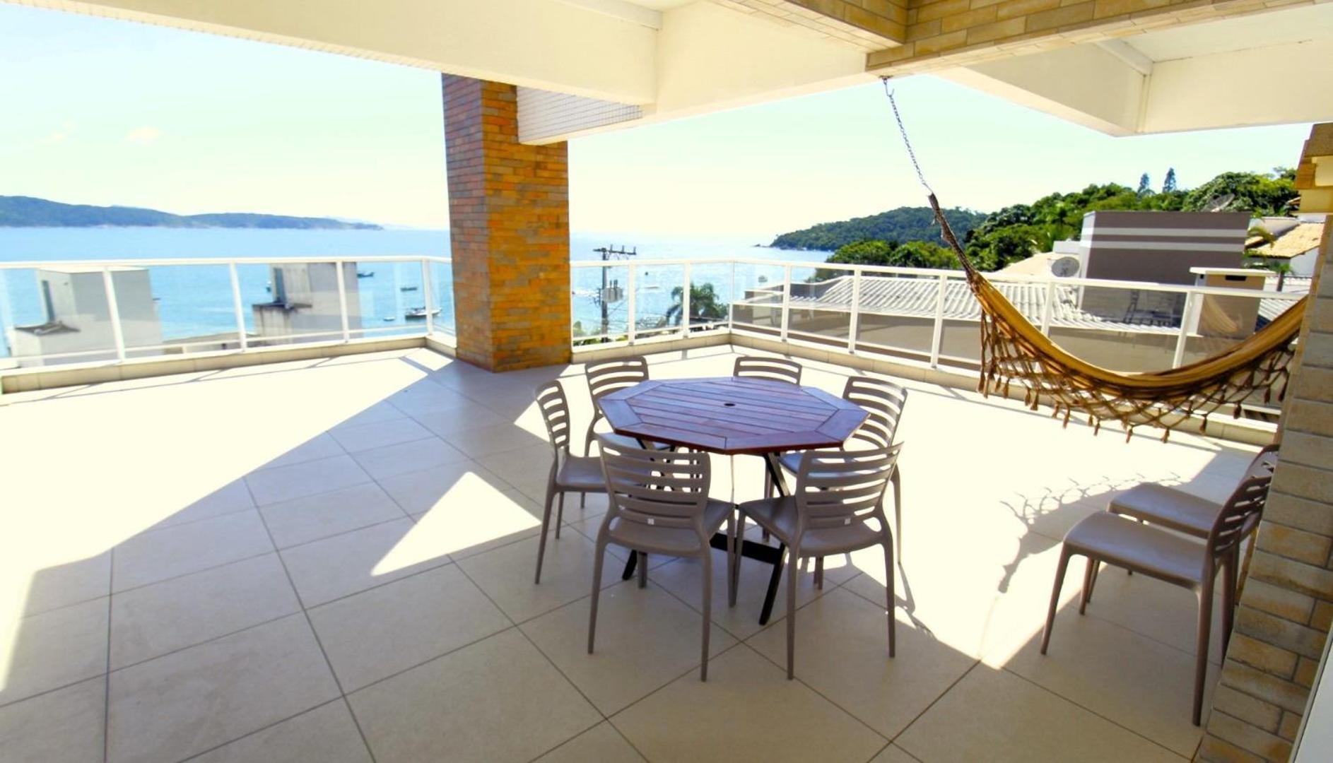 1083 - Apartamento Com Vista Para O Mar Em ボンビーニャス エクステリア 写真