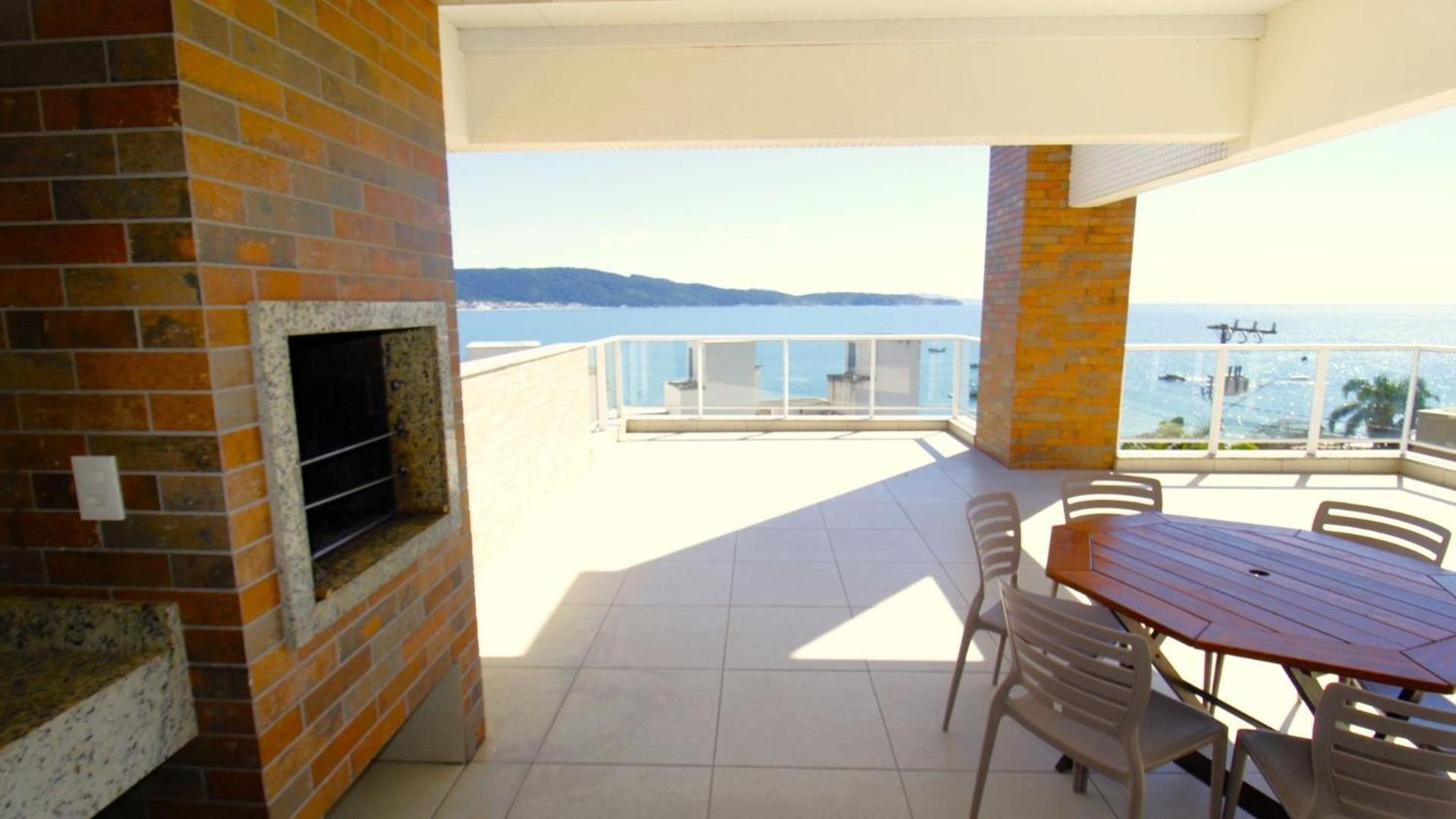 1083 - Apartamento Com Vista Para O Mar Em ボンビーニャス エクステリア 写真