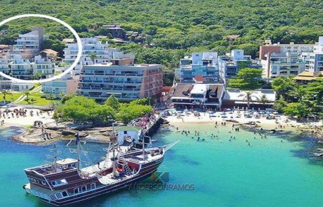 1083 - Apartamento Com Vista Para O Mar Em ボンビーニャス エクステリア 写真